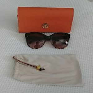 Tory Burch Sunglasses w/case and Pouch